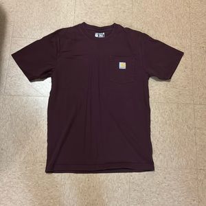 Men’s Maroon Carhartt T Shirt